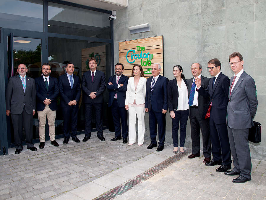 Inauguración del Laboratorio de Economía Circular de Ecoembes 