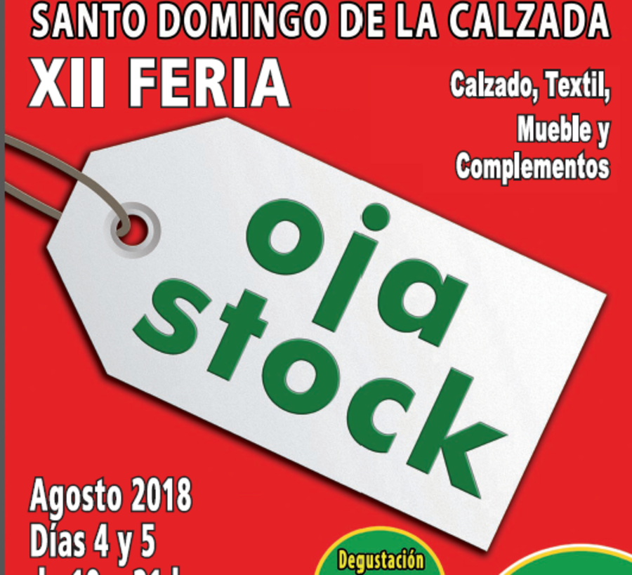 Cartel informativo de la Feria Ojastock