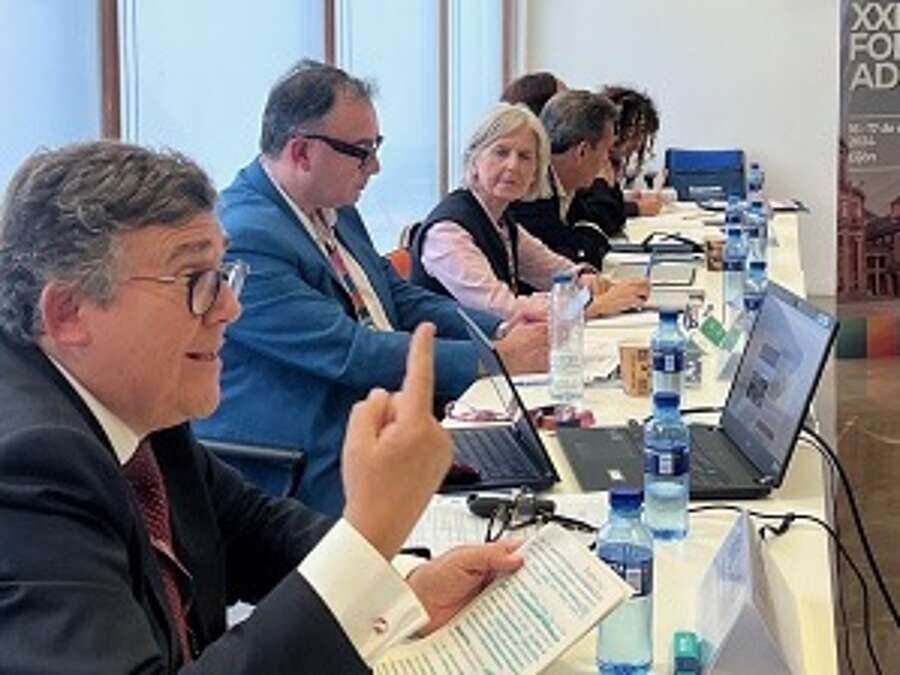 Asistentes al XXIV Foro ADR, celebrado en Gijón