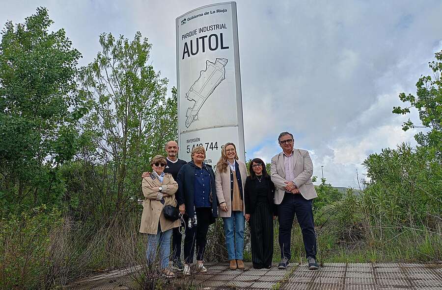 Visita al Polígono Industrial de Autol
