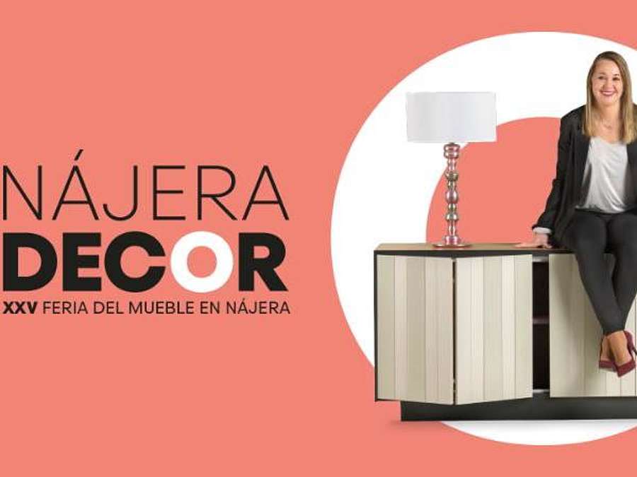 Cartel de la XXV Edición de la Feria del Mueble de Nájera, Nájera Decor 2019