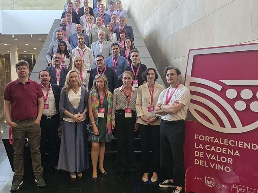 Asistentes al IV Foro Fortaleciendo la Cadena de Valor del Vino