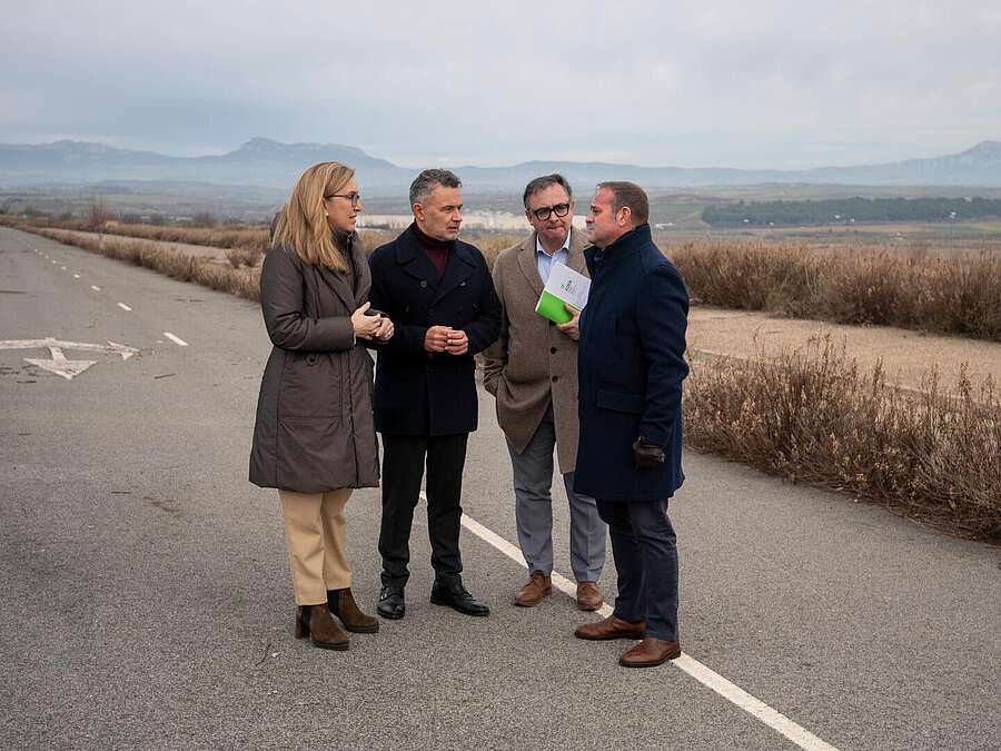 Visita al polígono industrial Las Cañas en Logroño