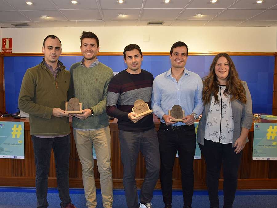 Premiados del XIII Concurso de Ideas Empresariales FER Emprende