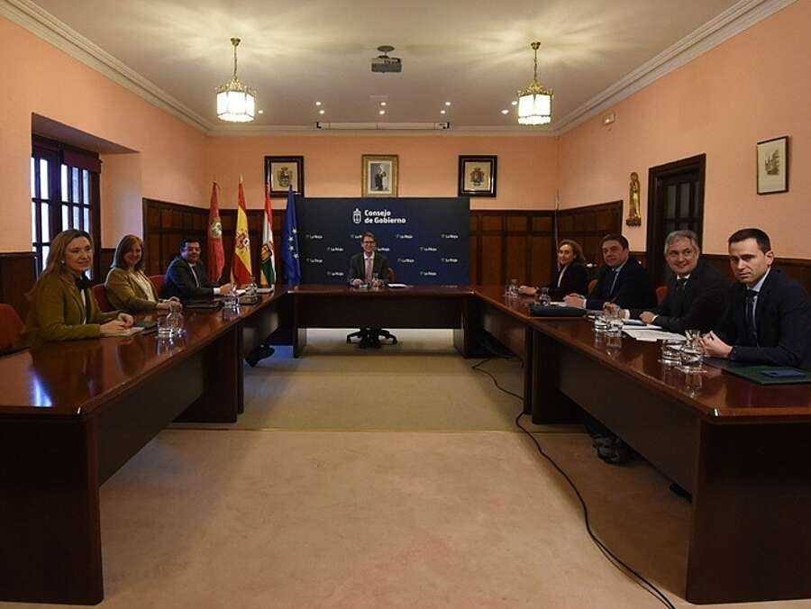 Reunión del Consejo de Gobierno en Santo Domingo de la Calzada
