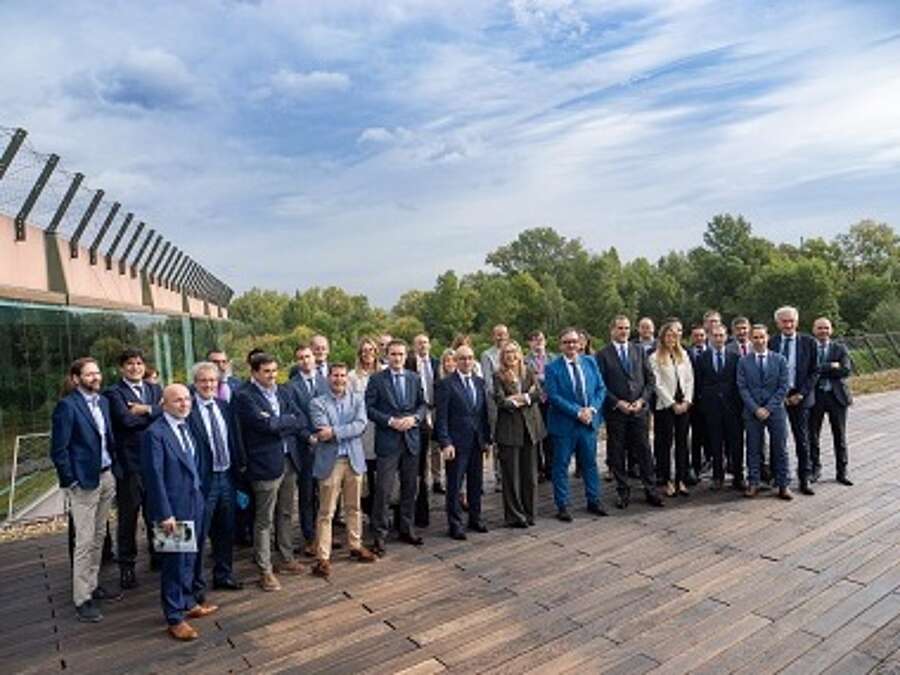 Asistentes al acto de presentación de la orden de ayudas financieras 