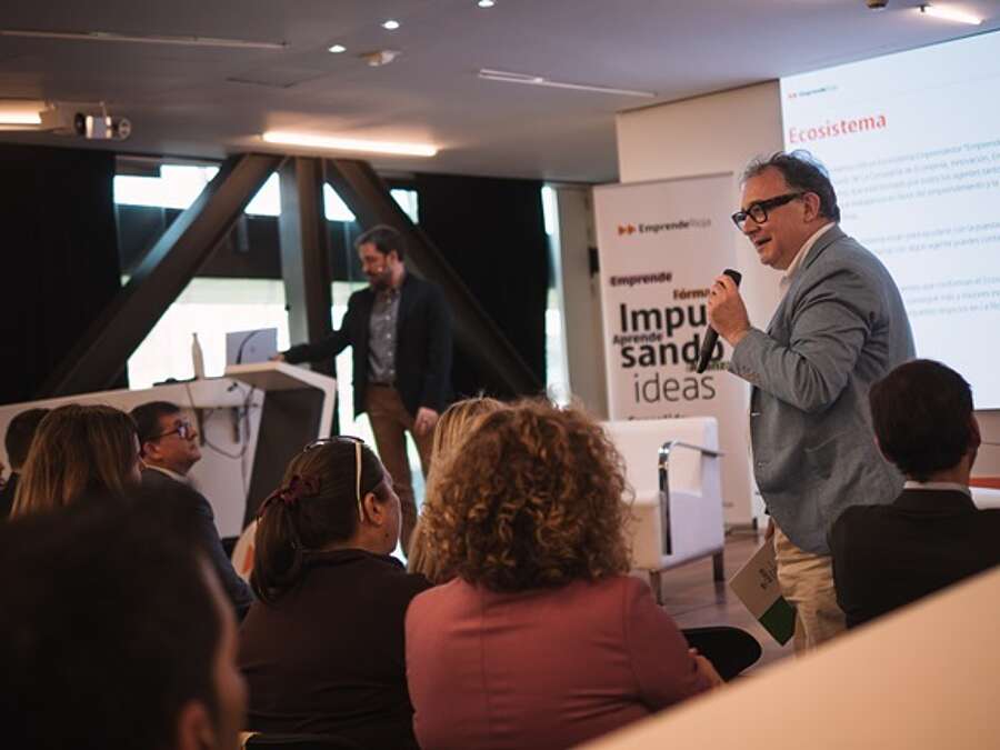 Asistentes a la jornada del Ecosistema Emprendedor