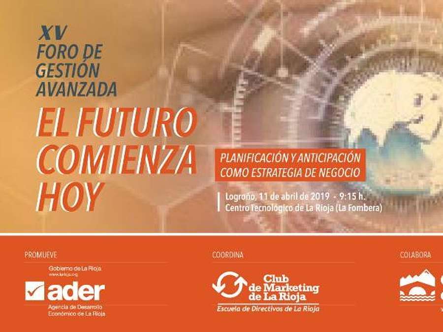 Cartel de la celebración del XV Foro de Gestión Avanzada