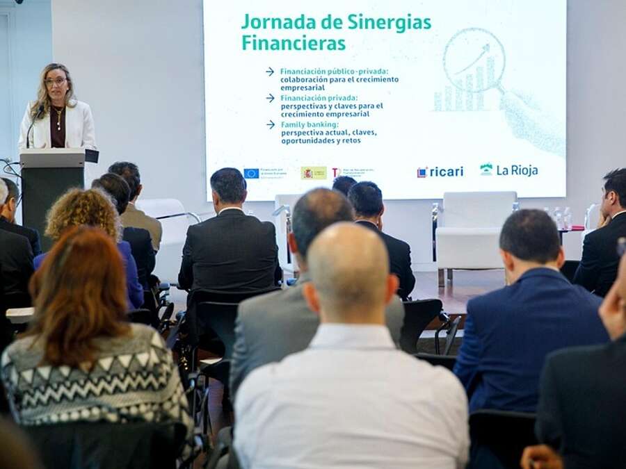 Asistentes a la Jornada de Sinergias Financieras