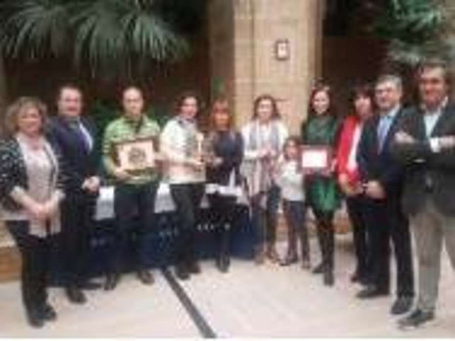 Entrega de premios del concurso de escaparates de Navidad de Haro