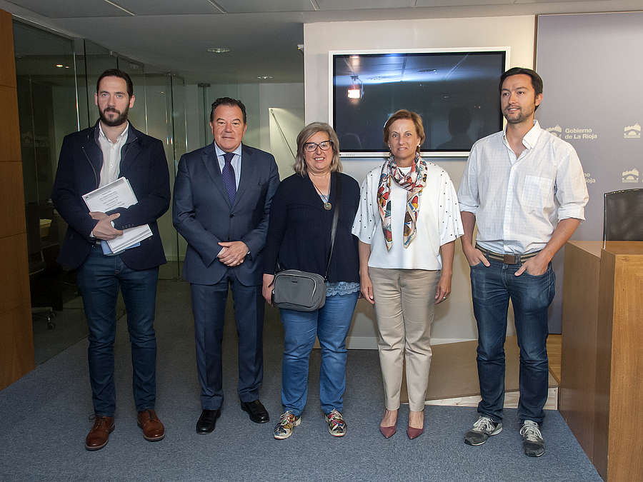 La consejera de Desarrollo Económico e Innovación, Leonor González Menorca, presenta los resultados de la participación riojana en el programa europeo de financiación de I D Horizon 2020 así como tres proyectos riojanos aprobados por dicho programa 