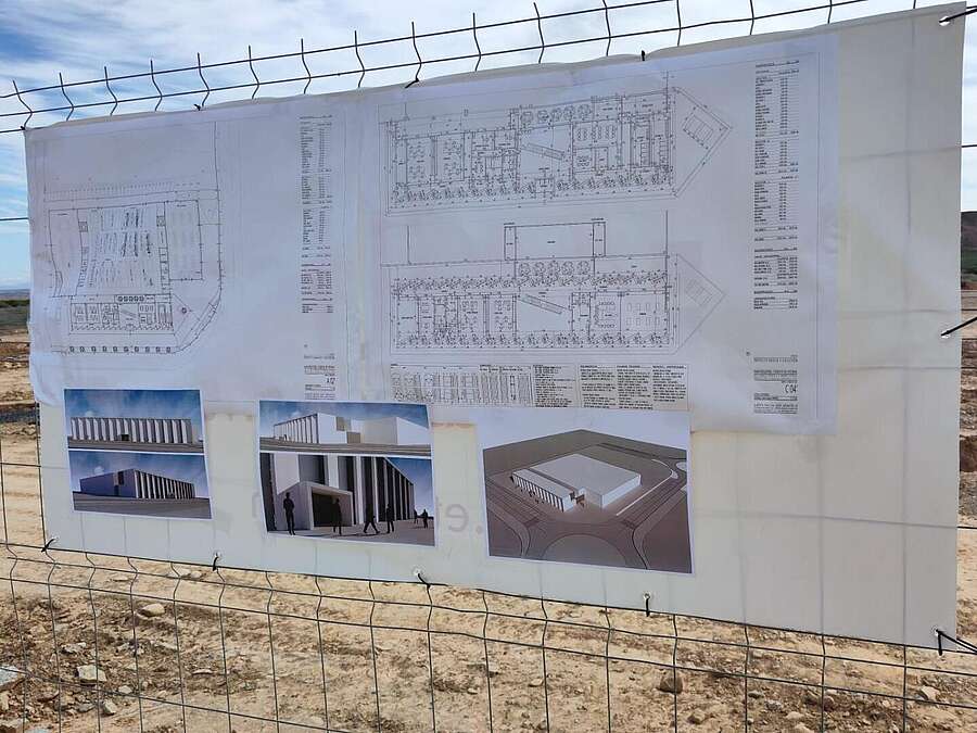 Planos de la nueva nave de la empresa Etilisa en el parque empresarial La Maja