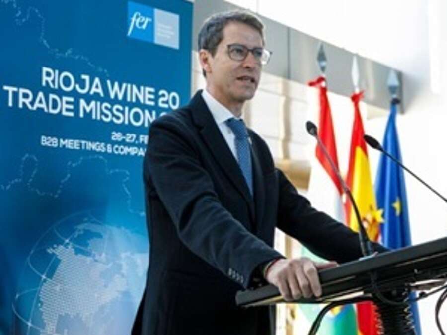 El presidente del Gobierno de La Rioja, Gonzalo Capellán, inaugura la decimotercera Rioja Wine Trade Mission