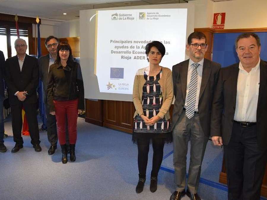 Participantes en la jornada informativa de ayudas ADER celebrada en la FER