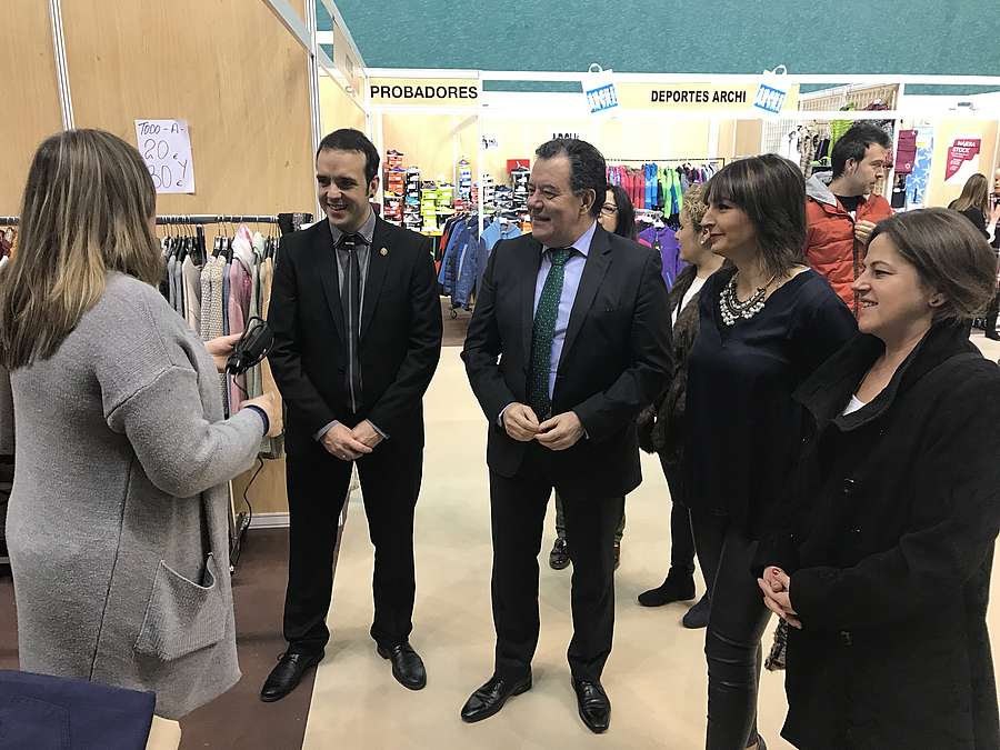 Visita a los expositores de la Feria de Stock de Nájera