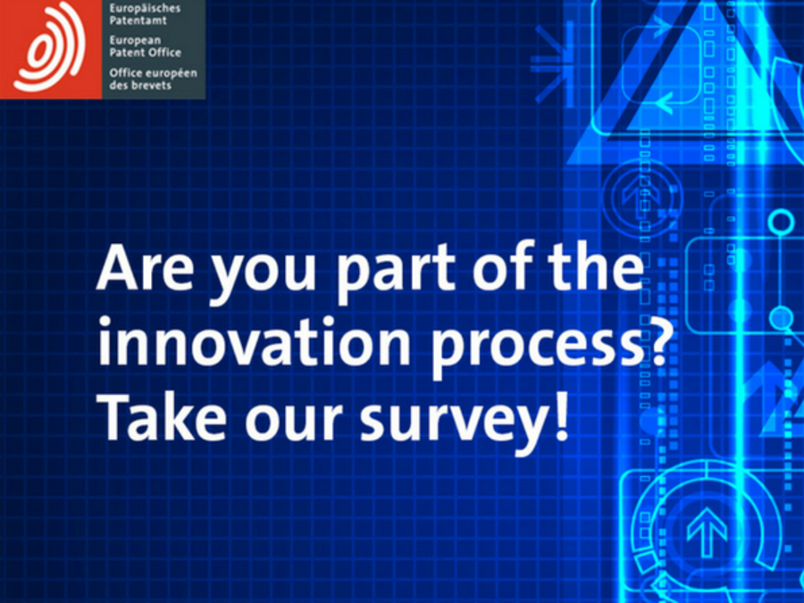 Europaisches Patentamt. European Patent Office. Office Europeen des brevets. Are you part of the innovation process? Take our survey!