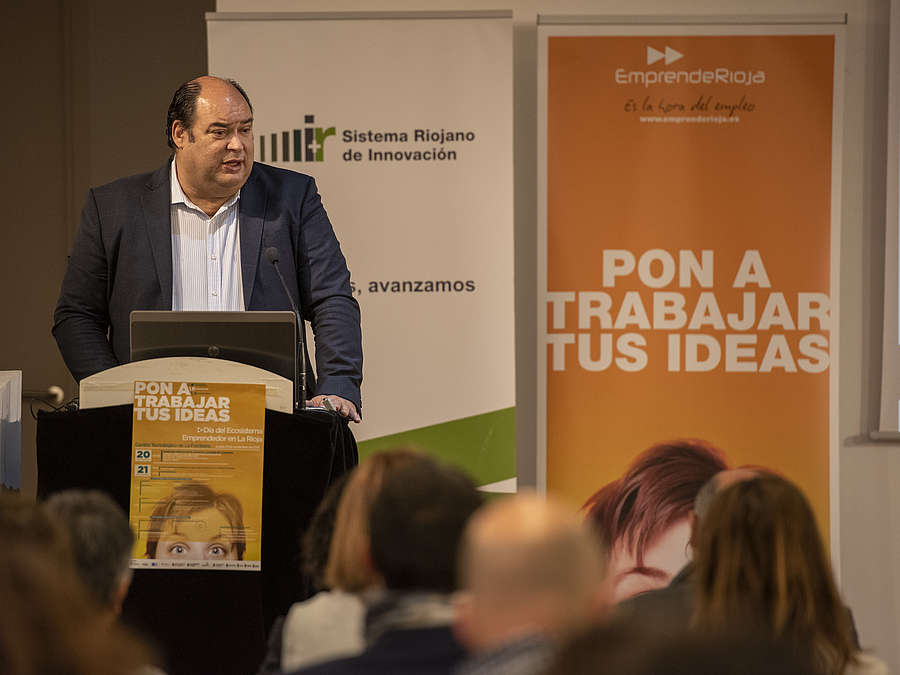 Fernando San José interviene en el Día del Ecosistema Emprendedor en La Rioja
