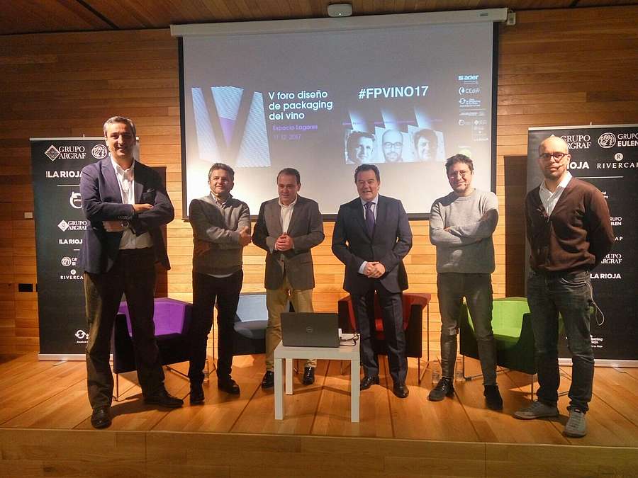 Participantes en el V Foro Packaging en el mundo del vino